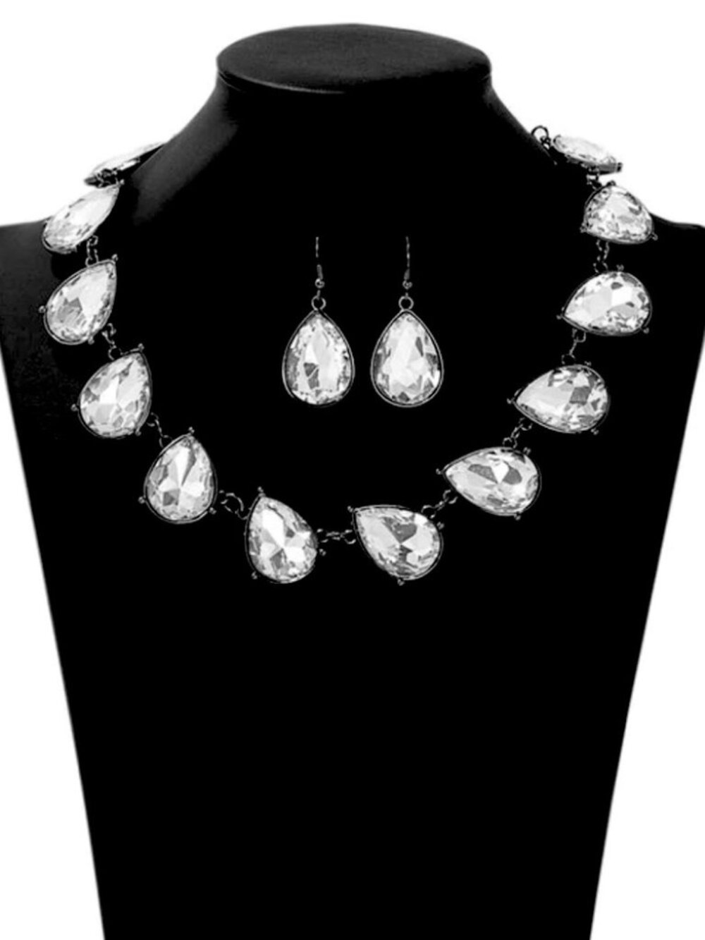 Paparazzi Retired 2019 Zi Collection 'Mystique' Necklace & Earrings Set